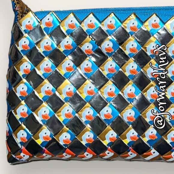 Recycled Candy Wrapper Purse from Mexico - Picture 2 of 10